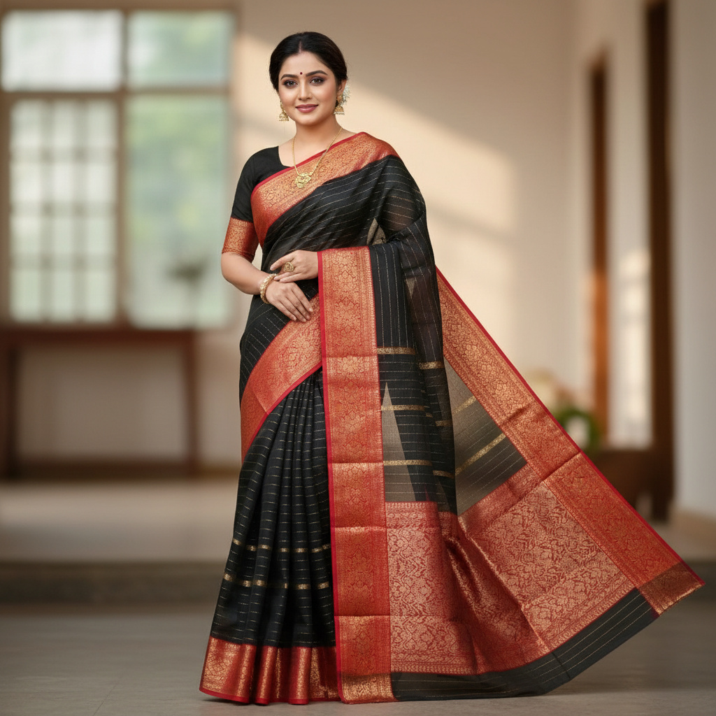 মনোহরণ মৃগনয়নী শাড়ি